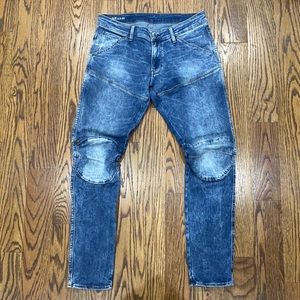 G-Star Raw 5620 3D Zip Knee Skinny Jeans